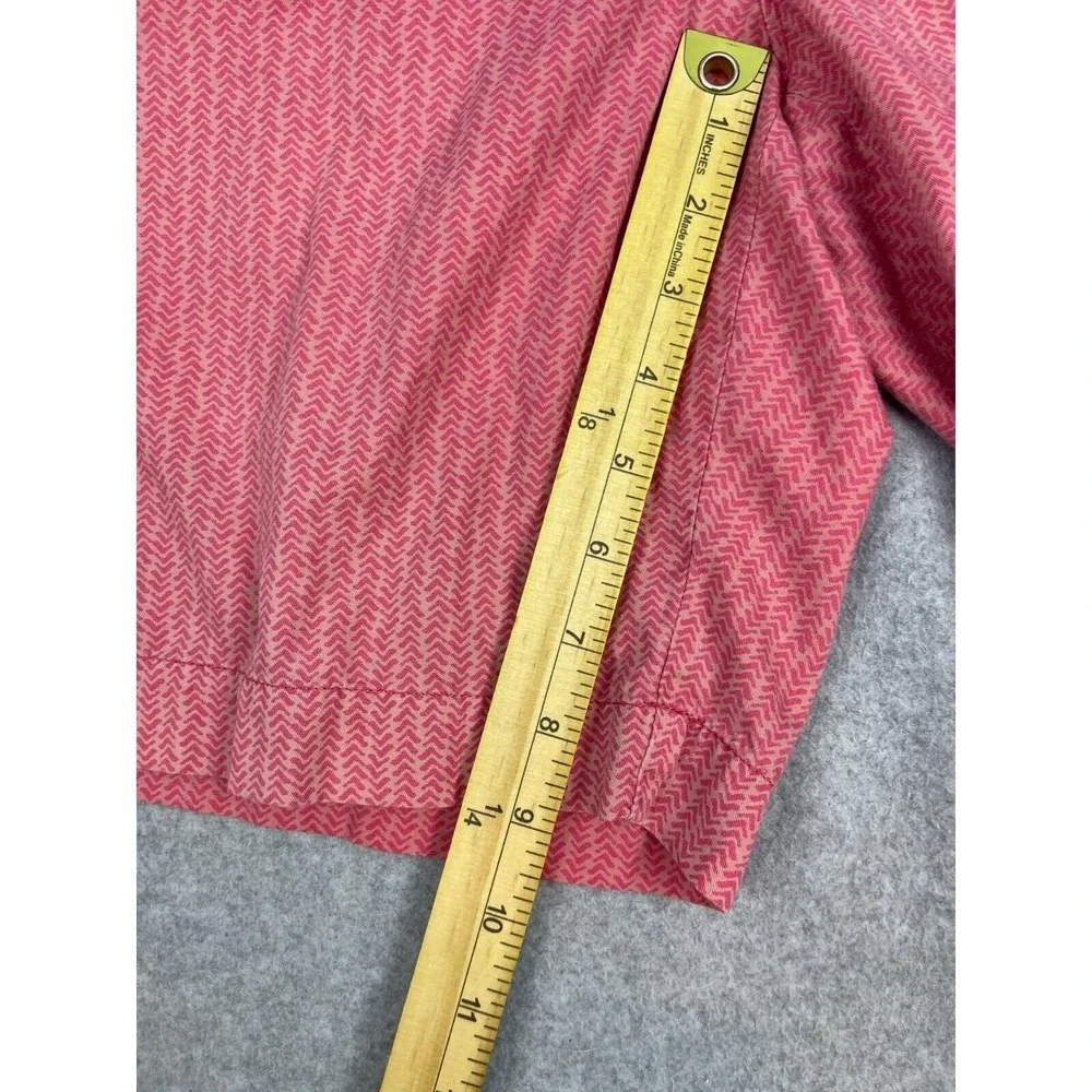 J Crew Gramercy Cotton Shorts Men's 34 Pink Pattern Preppy‎ Beach Summer Chino